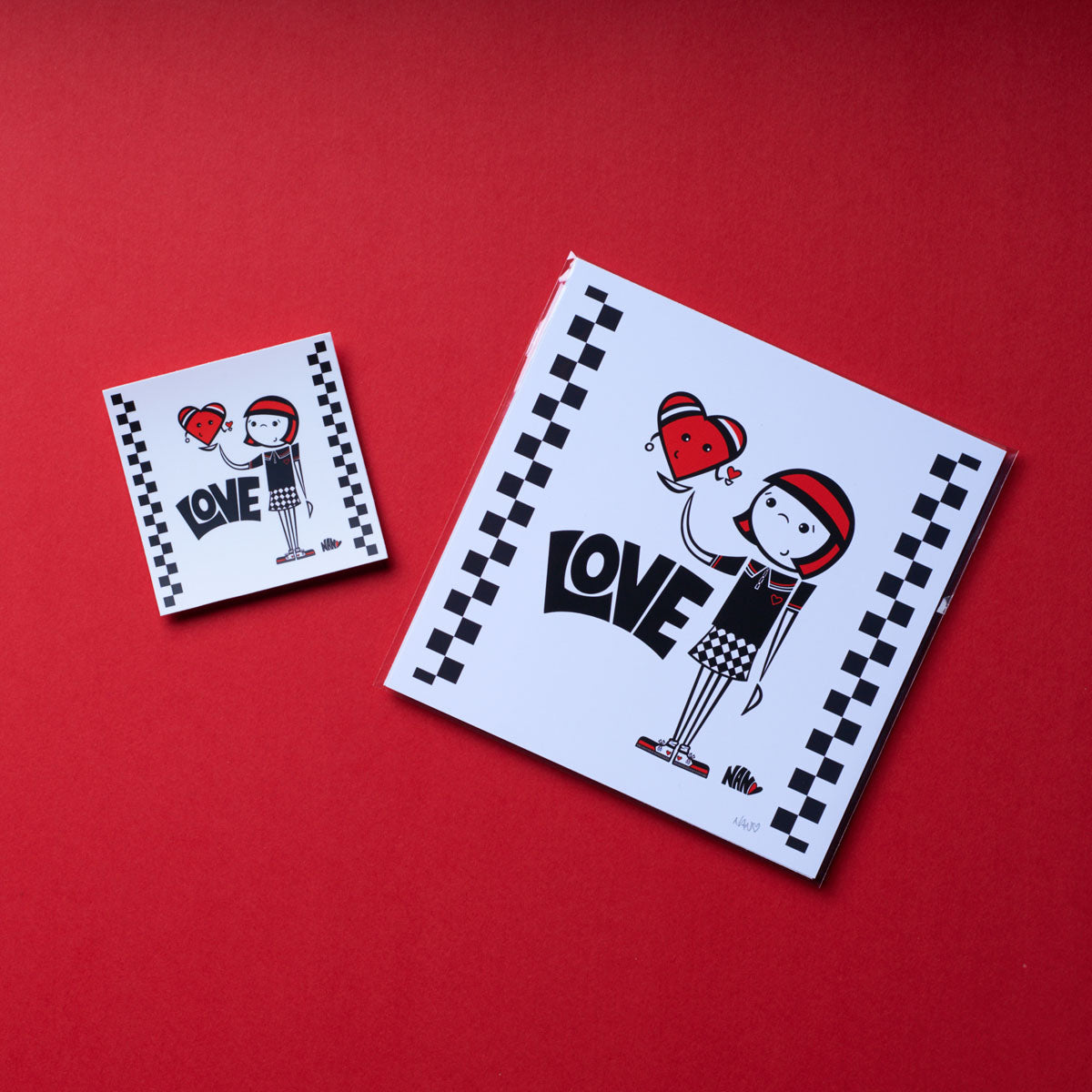 ❤️  You Make Me So Very Happy ❤️  Sticker &amp; Print Bundle