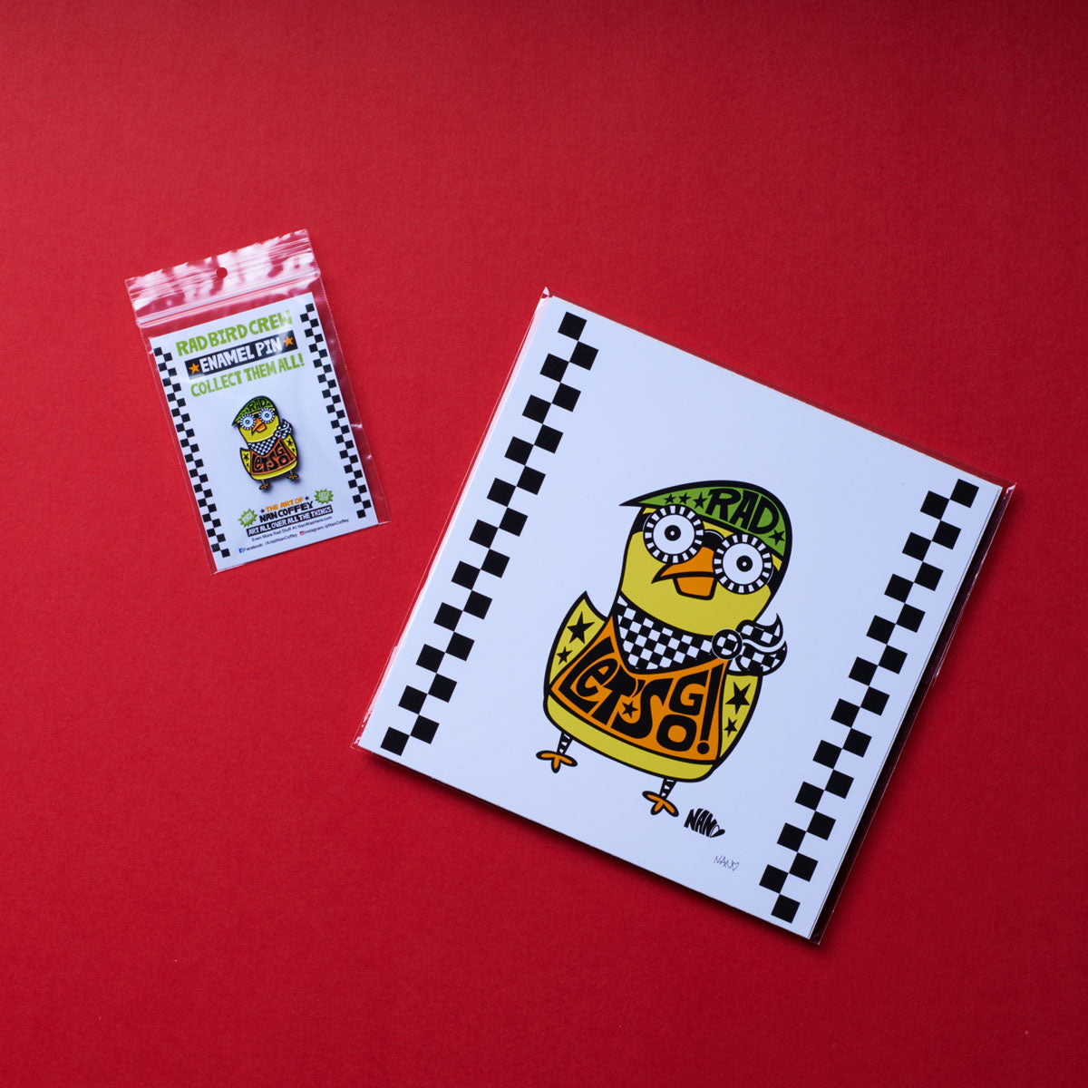 🐤 Rad Bird 🐤  Pin &amp; Print Bundle