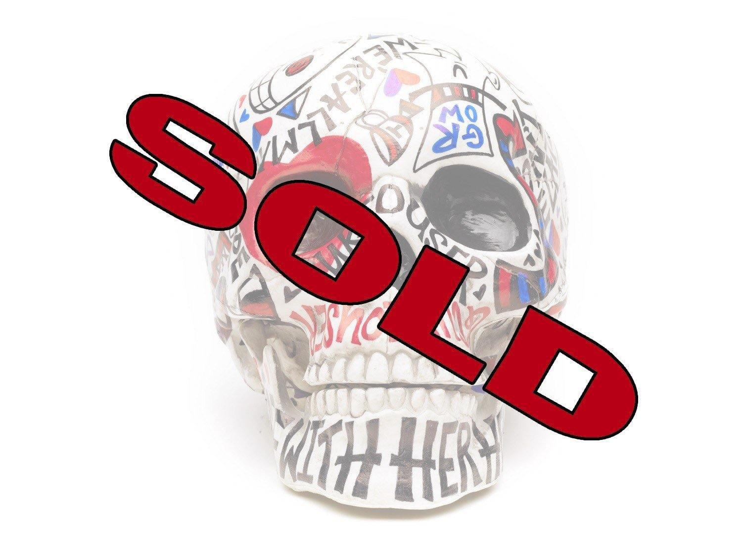 Skull | Alice In Wonderland | Art All Over | Fine Art and Limited Edition Prints | The Art Of Nan Coffey