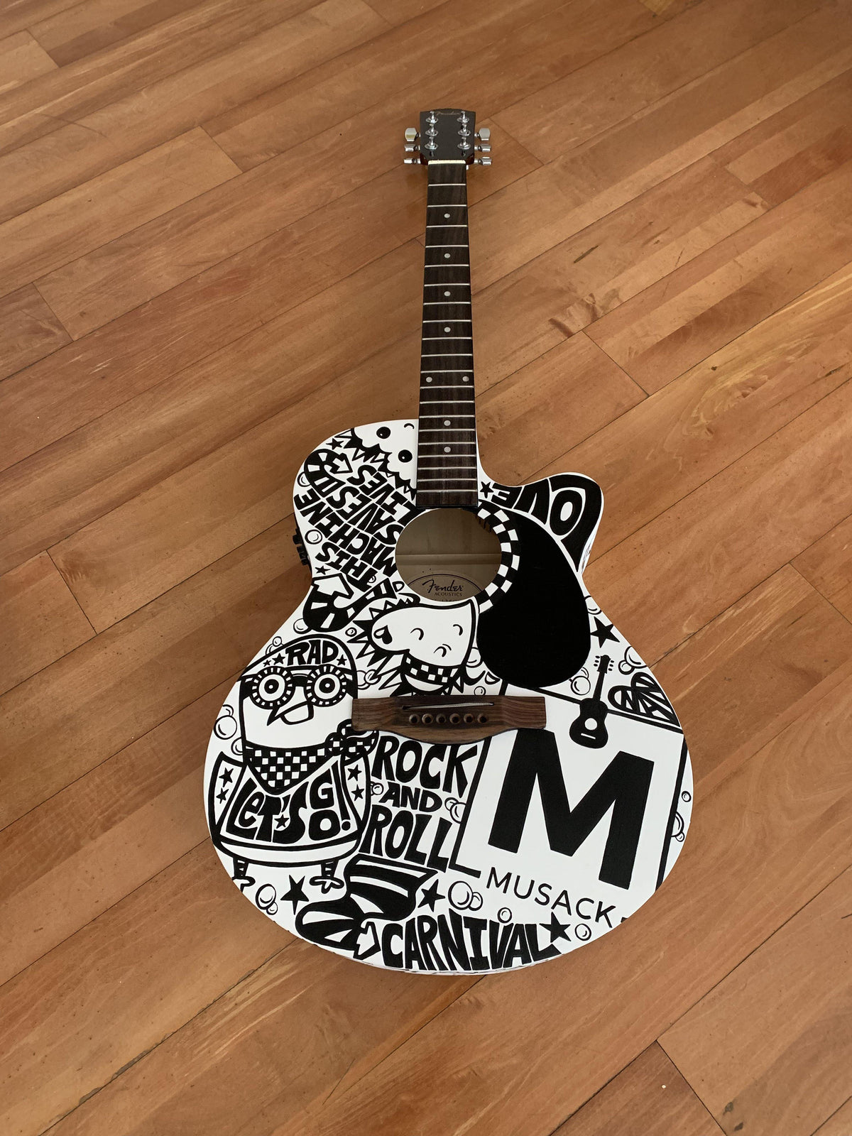Musack Guitar - The Art Of Nan Coffey