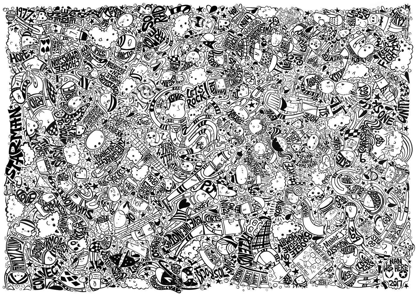 #4 Inclusion Painting Started November 2017 - Signed Prints | Fine Art and Limited Edition Prints | The Art Of Nan Coffey