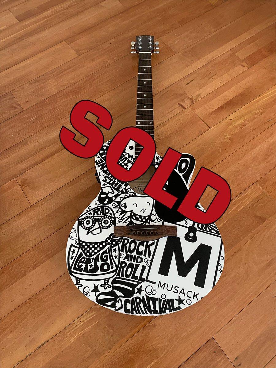 Musack Guitar - The Art Of Nan Coffey