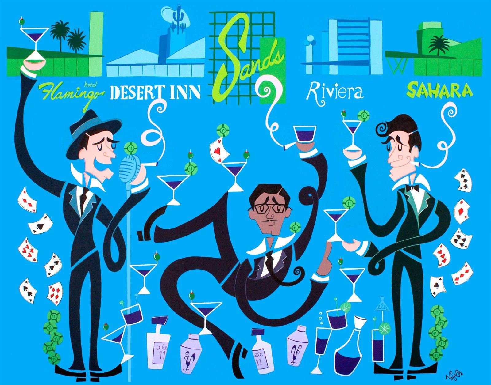 How Lucky Can Three Guys Be? - Signed Prints | Fine Art and Limited Edition Prints | The Art Of Nan Coffey