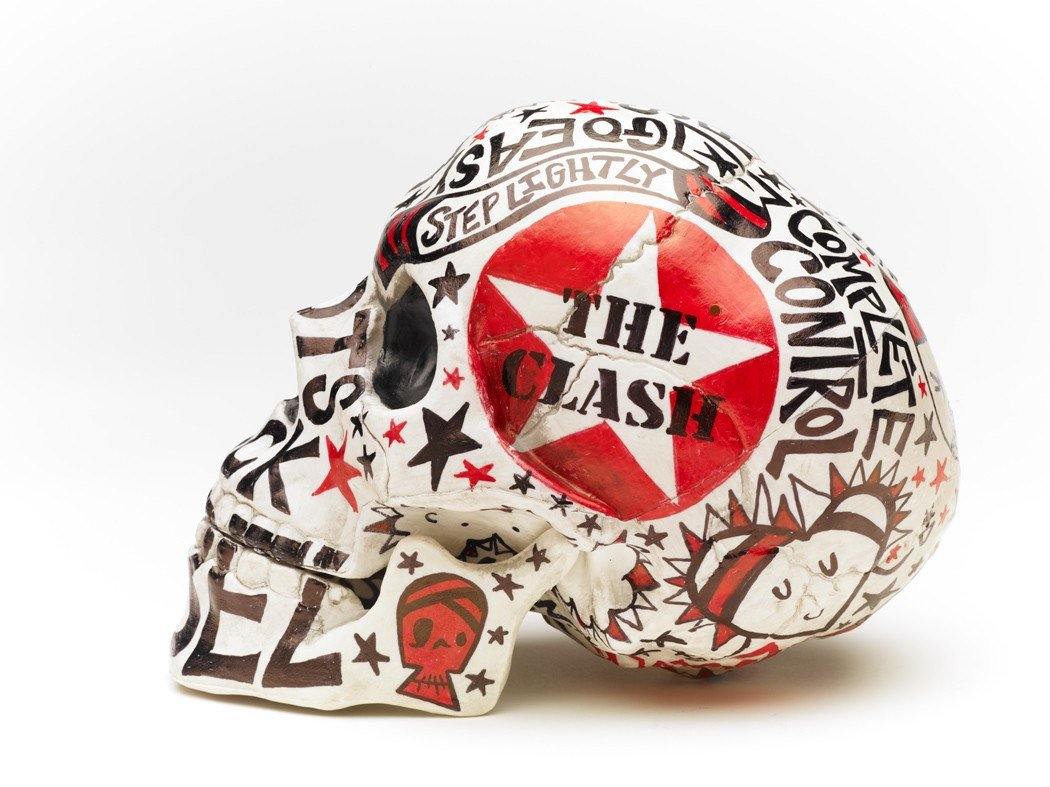 Skull | The Clash | Art All Over | Fine Art and Limited Edition Prints | The Art Of Nan Coffey
