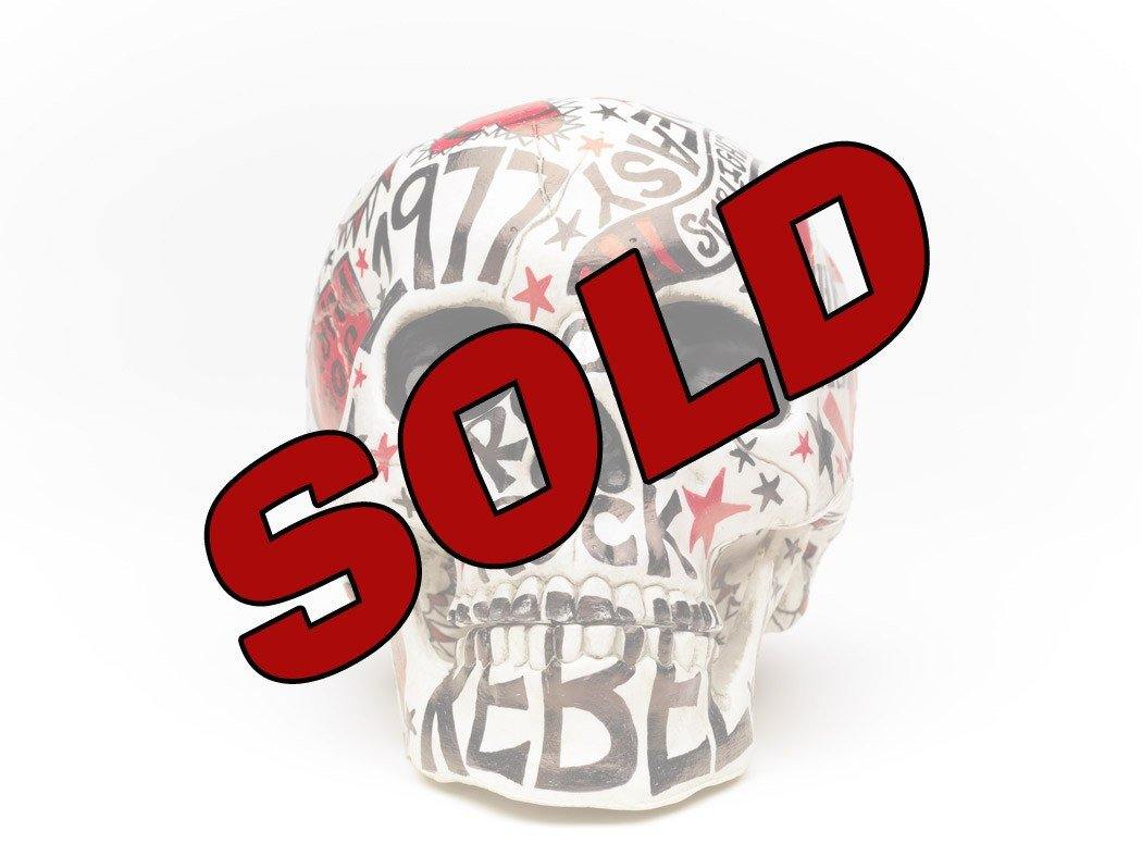 Skull | The Clash | Art All Over | Fine Art and Limited Edition Prints | The Art Of Nan Coffey