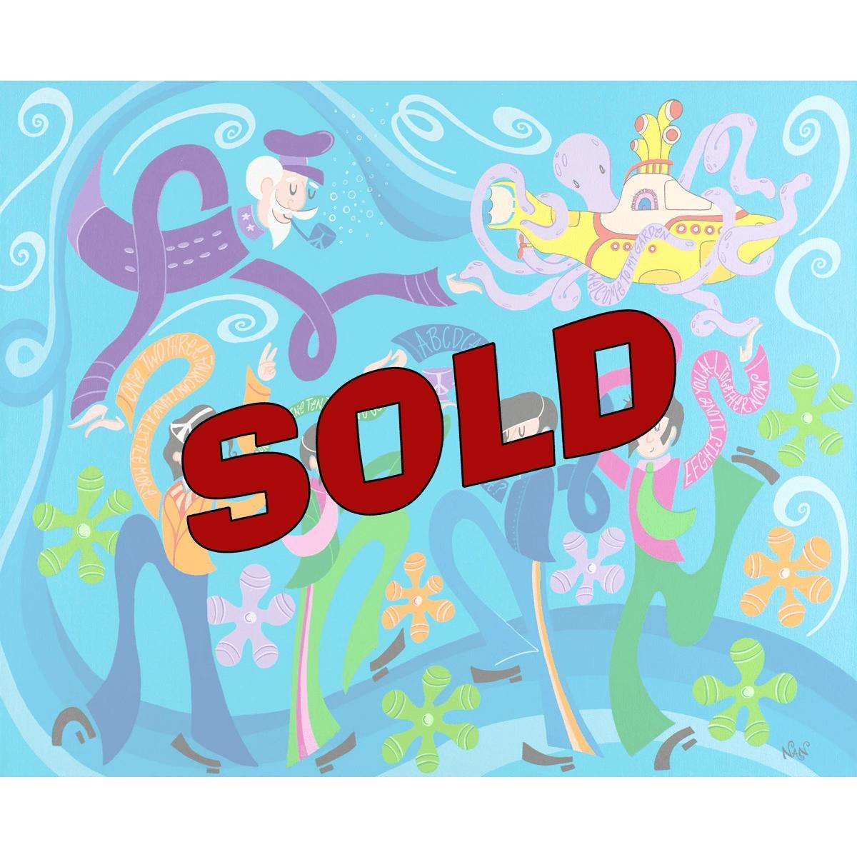 All Together Now | Fine Art and Limited Edition Prints | The Art Of Nan Coffey