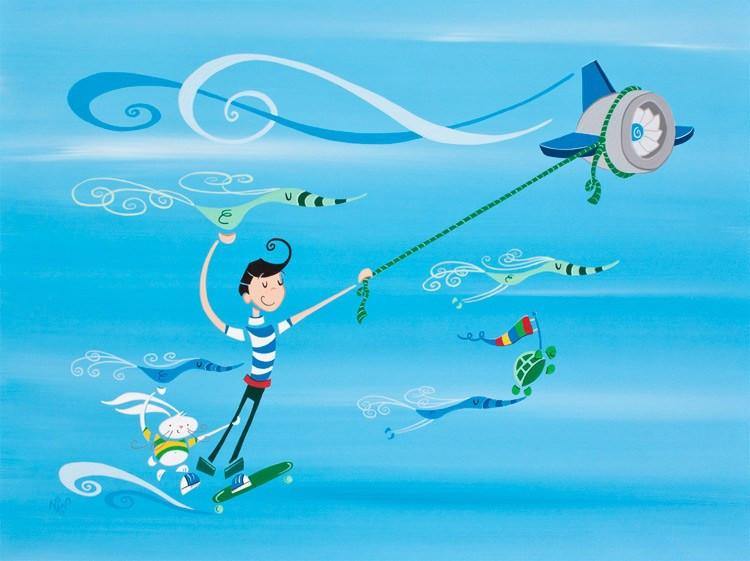 App Engine - Google Commission | Fine Art and Limited Edition Prints | The Art Of Nan Coffey