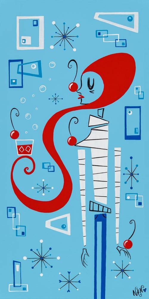 Cherry Crush - Original | Fine Art and Limited Edition Prints | The Art Of Nan Coffey