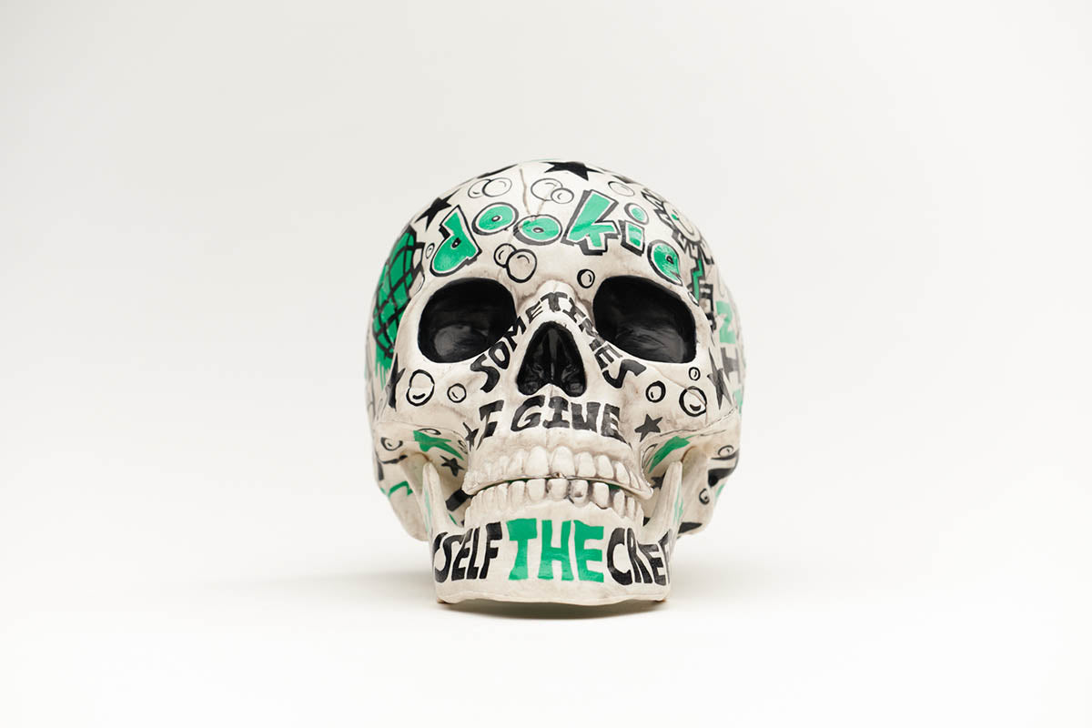 Green Day Skull