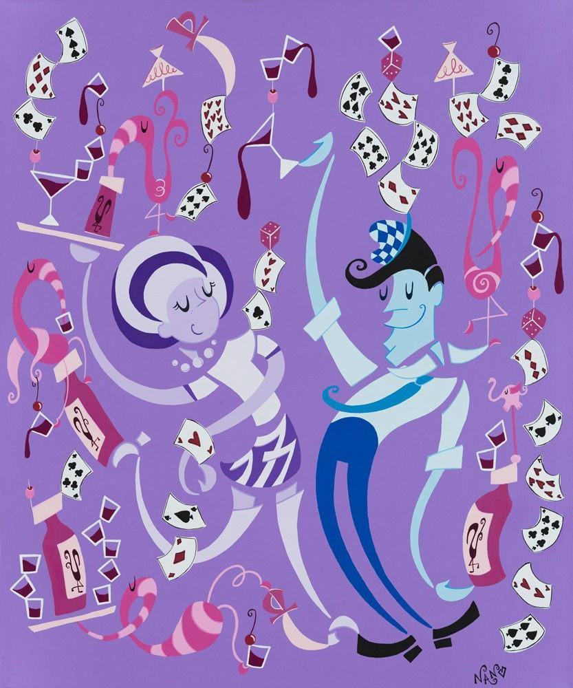 Lucky Number Seven - Original | Fine Art and Limited Edition Prints | The Art Of Nan Coffey