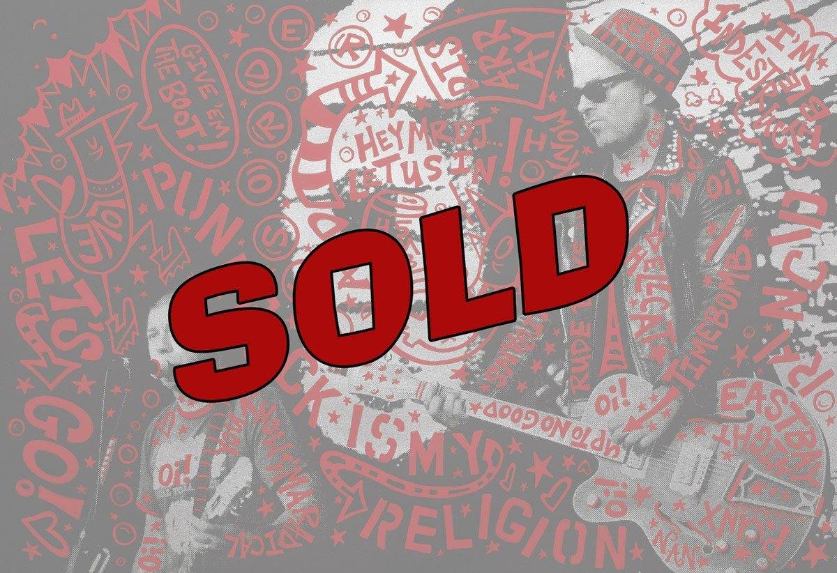 Punk Rock Is My Religion | Fine Art and Limited Edition Prints | The Art Of Nan Coffey