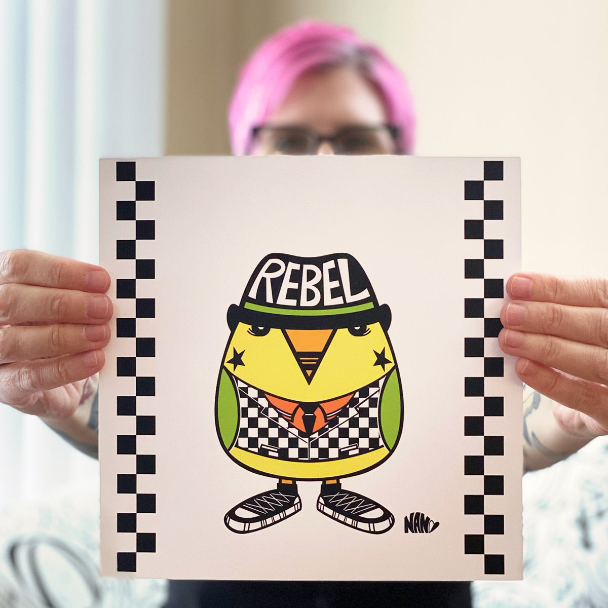 Rebel Bird - Signed Print