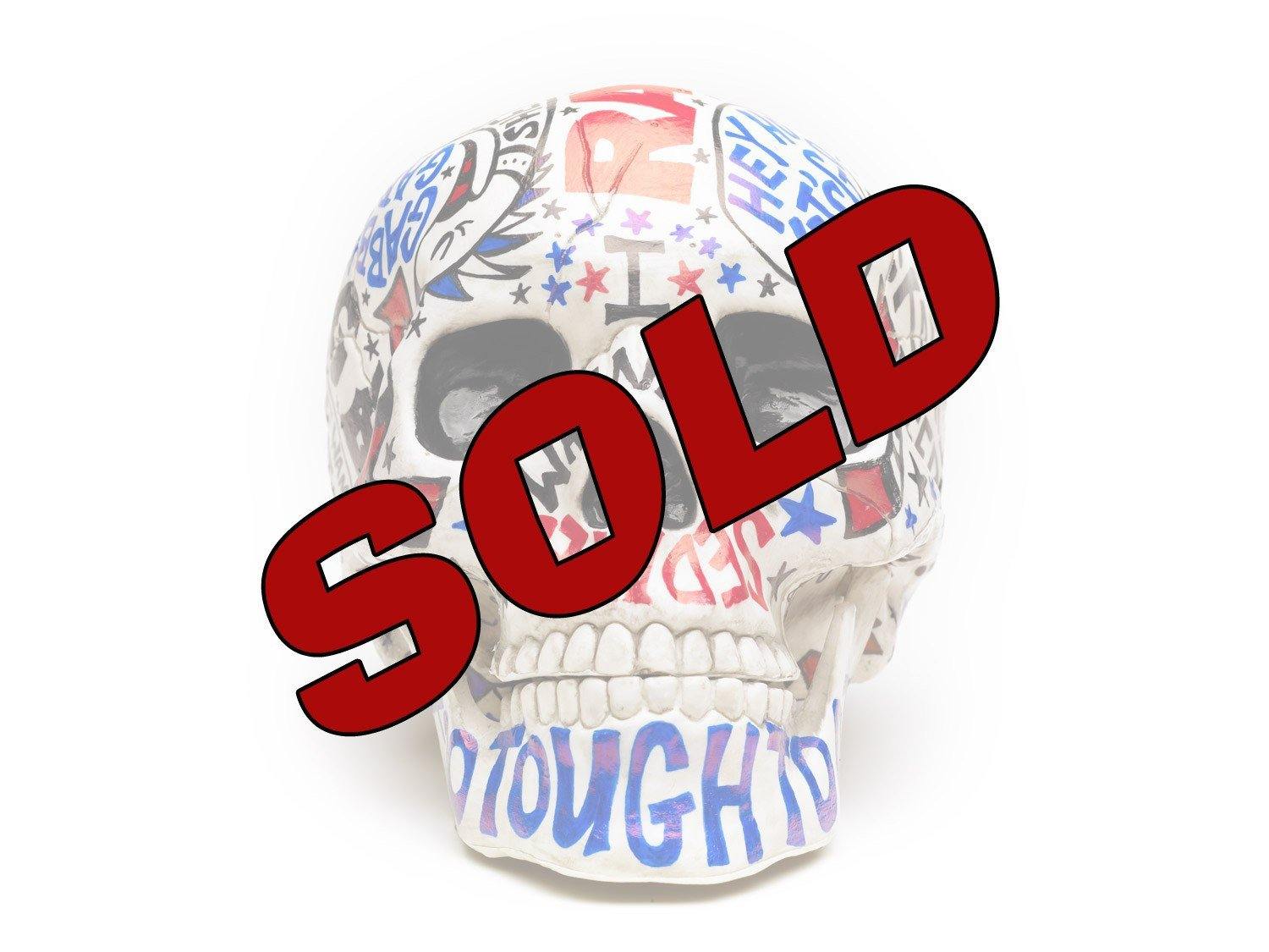 Skull | The Ramones | Art All Over | Fine Art and Limited Edition Prints | The Art Of Nan Coffey