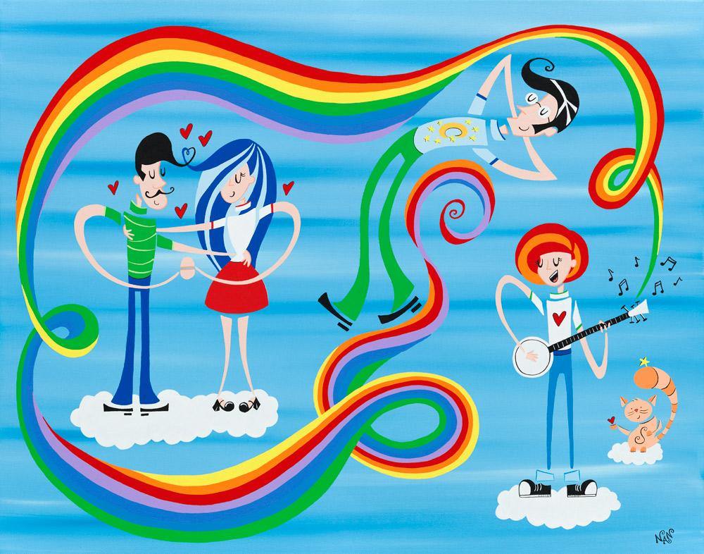 The Lovers, The Dreamers and Me - Signed Prints | Fine Art and Limited Edition Prints | The Art Of Nan Coffey