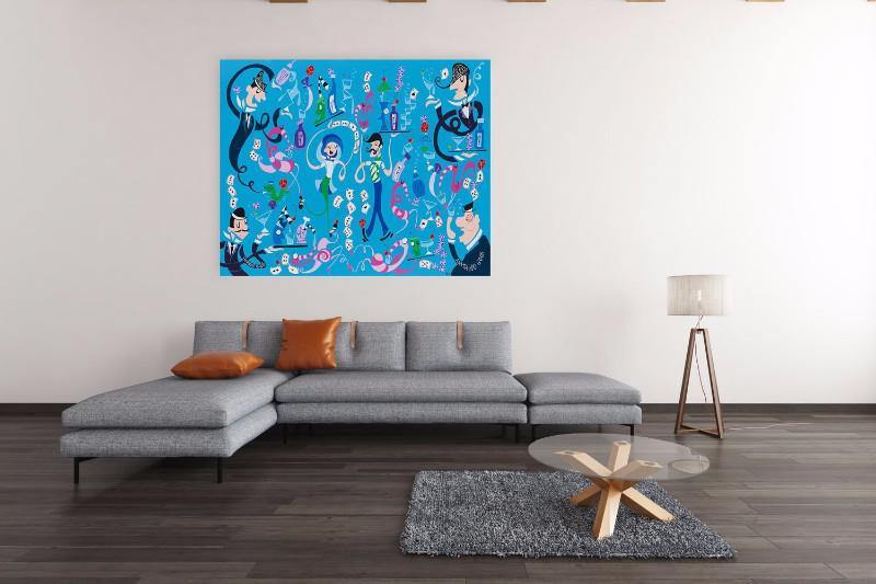 What Happens In Vegas - Original | Fine Art and Limited Edition Prints | The Art Of Nan Coffey