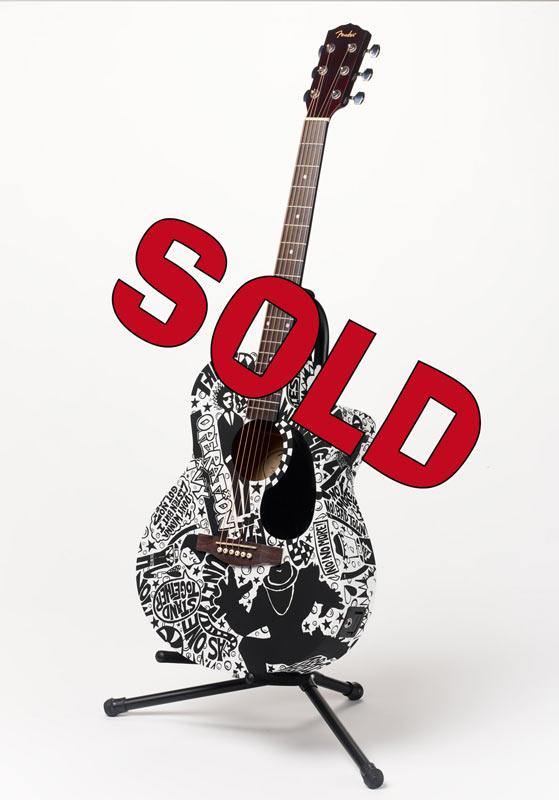 Operation Ivy Guitar | Fine Art and Limited Edition Prints | The Art Of Nan Coffey