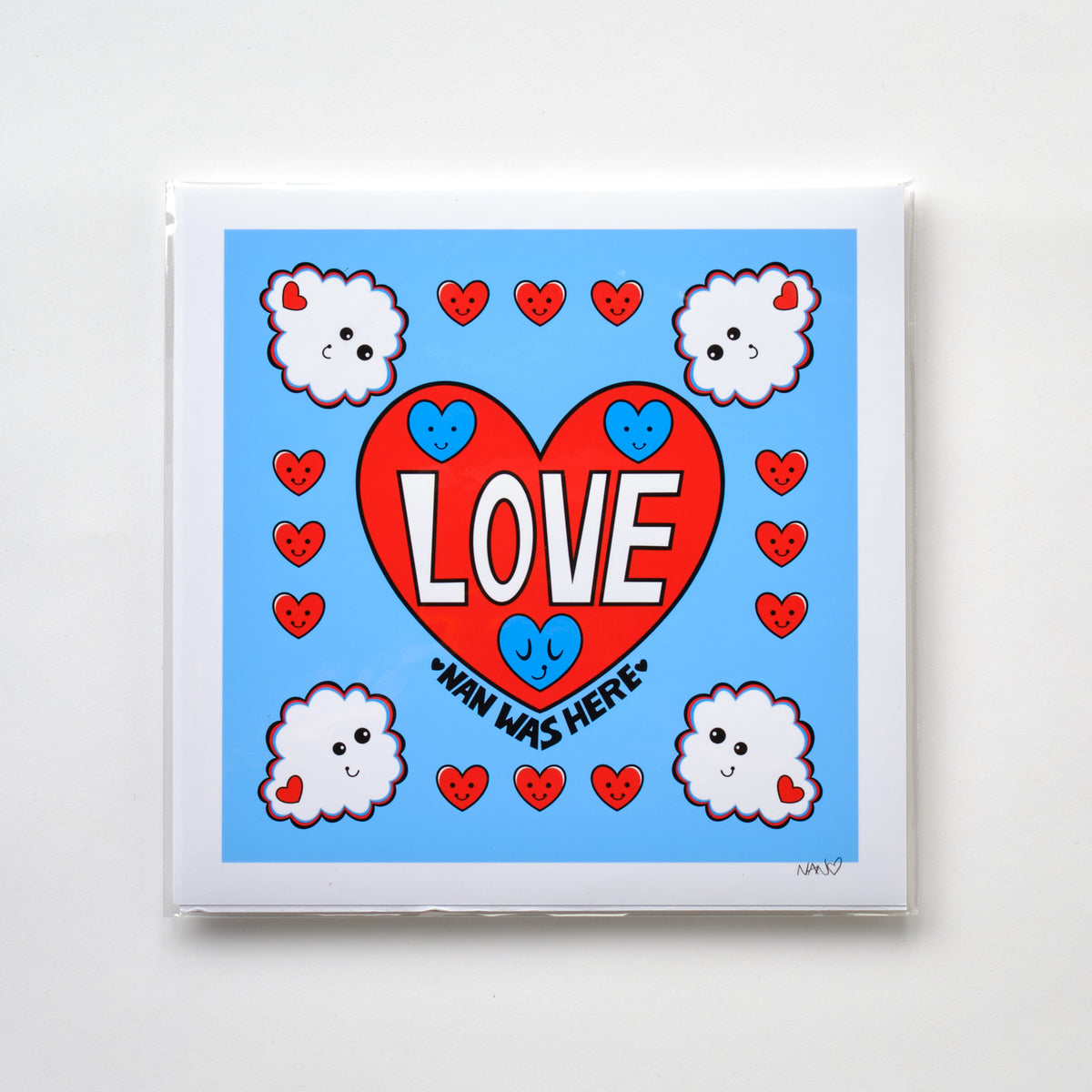 ❤️💙 Love Hearts 💙❤️ - Print