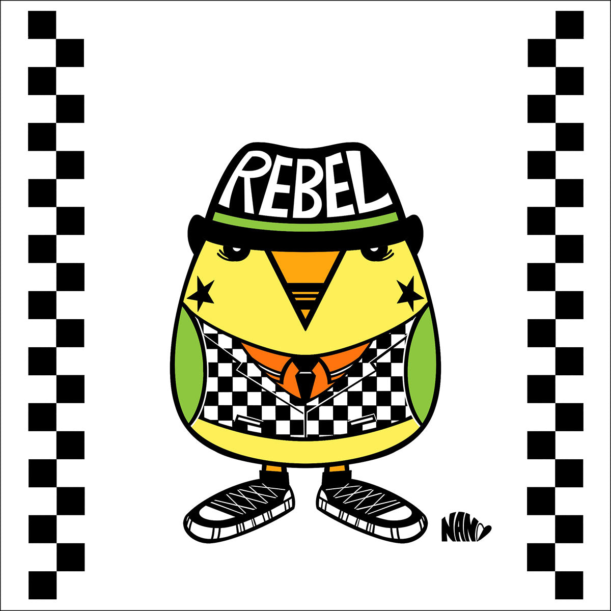 Rebel Bird - Signed Print